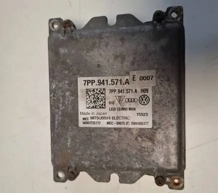 Volkswagen PASSAT B8 Headlight ballast module Xenon 7pp941571a