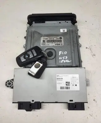 BMW 5 F10 F11 Engine ECU kit and lock set 8511385 9226588 030012632