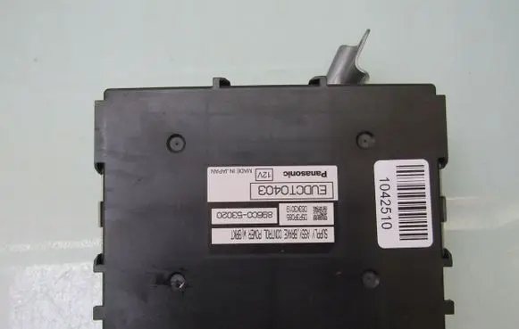 Lexus IS III XE30 Other control units/modules 896C053020