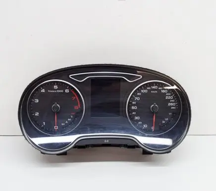Audi A3 S3 8V Speedometer (instrument cluster) 8V0920871B A2C90493200