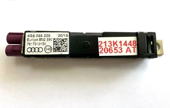 Audi A6 S6 C7 4G Air suspension control unit module (rear) 4G5035225
