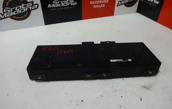 BMW 5 E60 E61 Seat heating switch 6949453