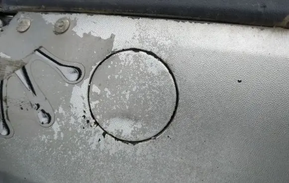 Opel Combo C Front tow hook cap/cover