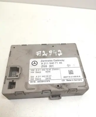 Mercedes-Benz E W211 Gateway control module A2115407145