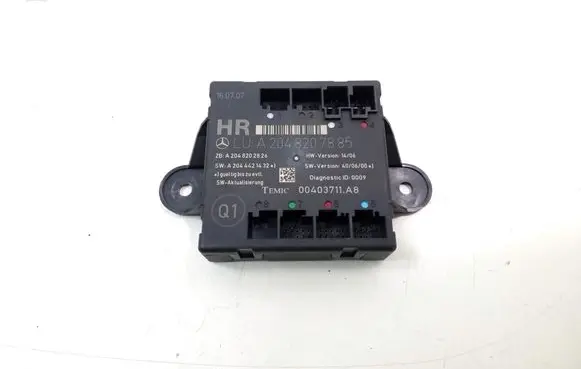 Mercedes-Benz C W204 Door control unit/module A2048207885