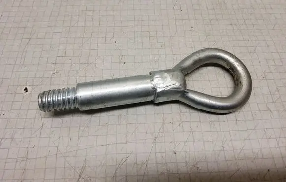 Opel Corsa D Towing hook eye 