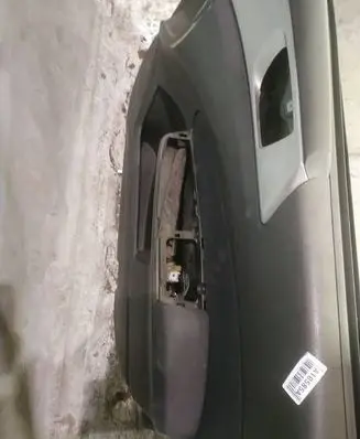 Front door card panel trim
