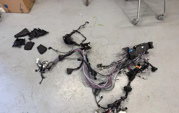 Lexus RX V Engine installation wiring loom 