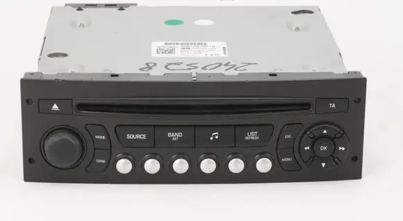 Citroen Berlingo Radio/CD/DVD/GPS head unit 98016070XT01