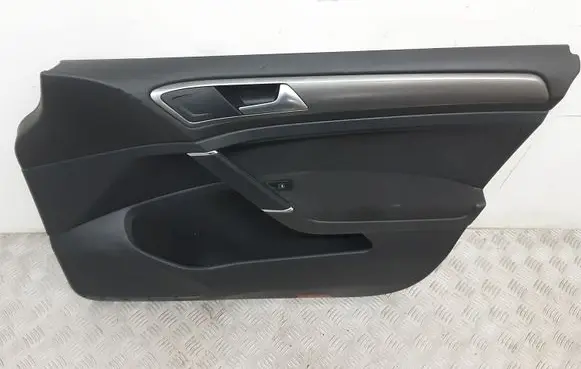 Volkswagen Golf VII Front door card panel trim 5G4867012DA