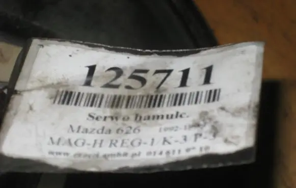 Mazda 626 Brake booster