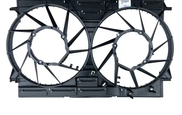 Audi A8 S8 D5 Radiator cooling fan shroud 8W0121207C 8W0121003D