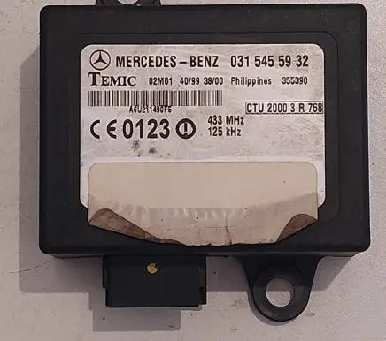 Mercedes-Benz Vito Viano W638 Other control units/modules 0315455932 CTU20003R768 A6U211490F5