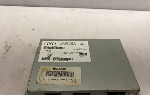 Audi A8 S8 D3 4E Head unit multimedia control 4E0035593D 4E0910593H