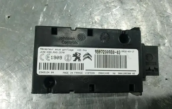 Peugeot 508 Tire pressure control unit 9807299980