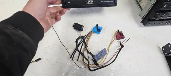 BMW X5 E53 Sound system wiring loom 6983312 6983311