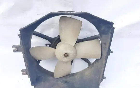 Mazda 323 F Radiator cooling fan shroud 1227501720