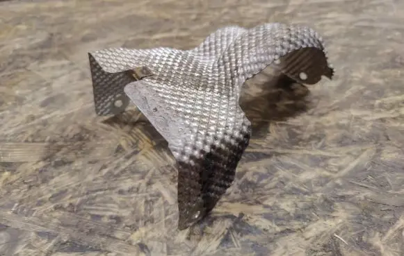 Heat shield in engine bay
