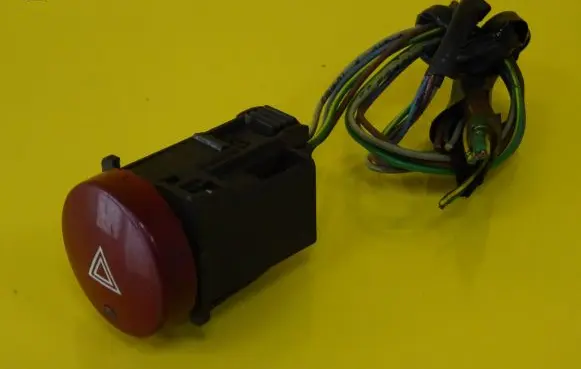 Peugeot Partner Hazard light switch 9644845777