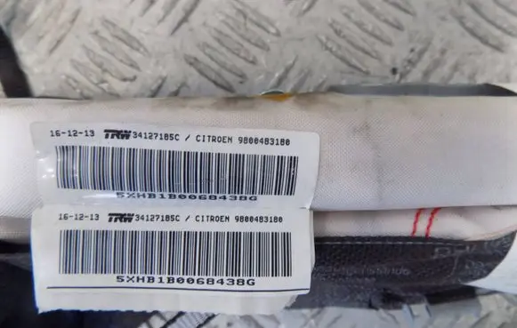 Citroen C4 Grand Picasso Roof airbag 9800483180 34127185C