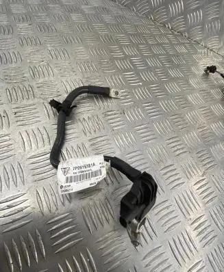 Volkswagen Touareg II Negative earth cable (battery) 7P0915181A 4190474445