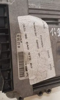 Citroen C4 I Engine control unit/module 9664257580 9644962380