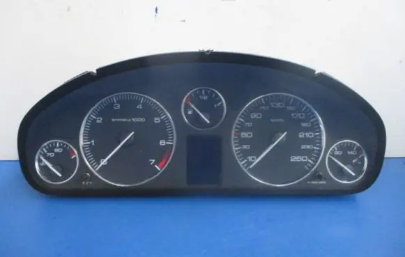 Peugeot 407 Speedometer (instrument cluster) 9658138080