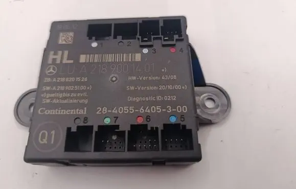 Mercedes-Benz E W212 Door control unit/module A2189001401 A2188201526 A2189025100