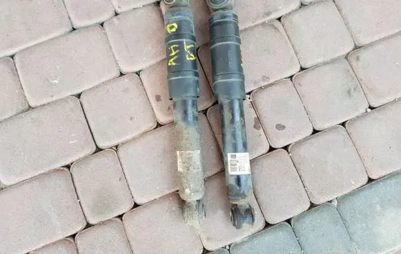 Opel Astra H Rear shock absorber with coil spring 13219421