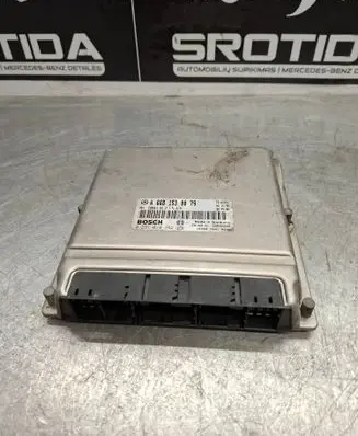Mercedes-Benz A W168 Engine control unit/module A6681530079 28RTE000 0281010752