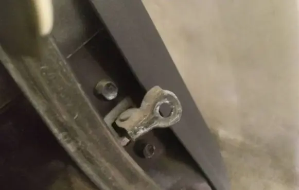Mazda 2 Rear door check strap stopper