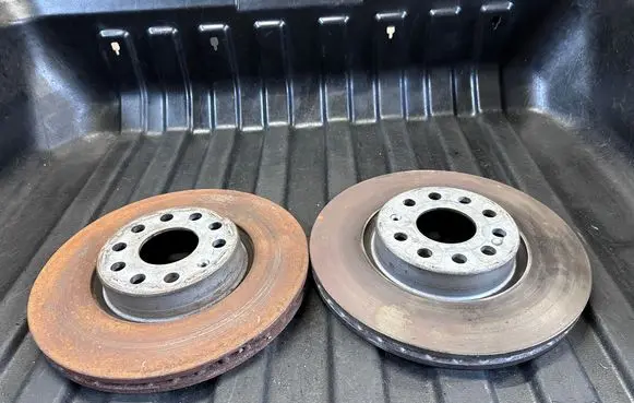 Front brake disc