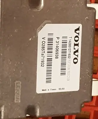 Volvo V40 Airbag control unit/module 31406938 0285TA71932 T142851271932