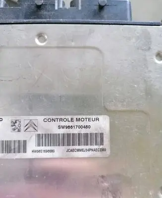Citroen C2 Engine control unit/module 9661700480 9651696680