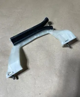 Opel Corsa F Rear door windshield rail 9823207280