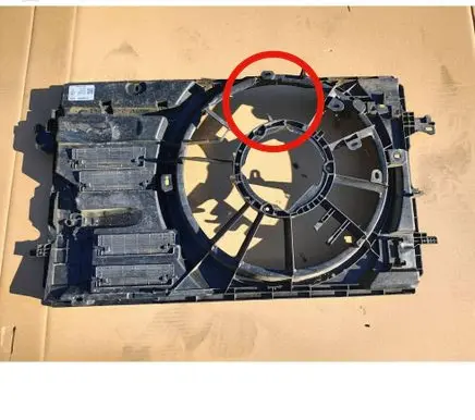 Dacia Duster III Electric radiator cooling fan 214813807R 0130707543