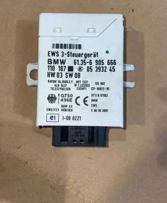 BMW 5 E39 Immobilizer control unit/module 61356905666 05393245 110187