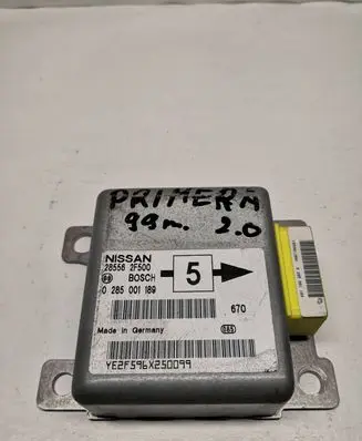 Nissan Primera Airbag control unit/module 285562F500 0285001189 YE2F596X250099