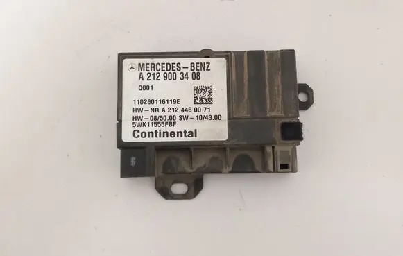 Mercedes-Benz E W212 Fuel injection pump control unit/module A2129003408