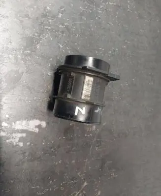 Mercedes-Benz C W203 Mass air flow meter A1110940148 5WK9613