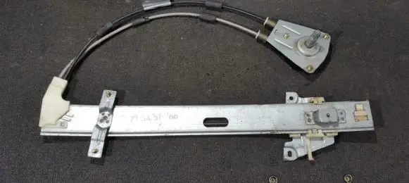 Mazda 323 F Sliding door window regulator with motor