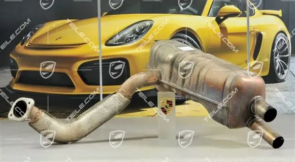 Porsche Boxster 981 Rear muffler/silencer tail pipe 98111122102