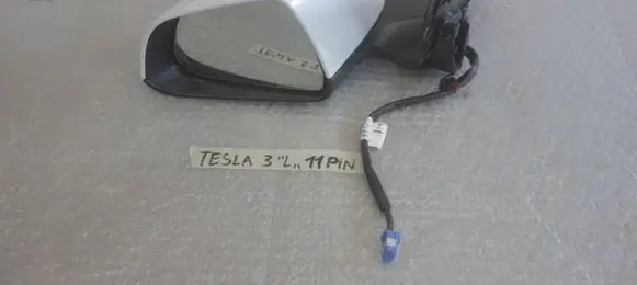 Tesla Model 3 Front door electric wing mirror 1592033-00-D 22876019 24192151387