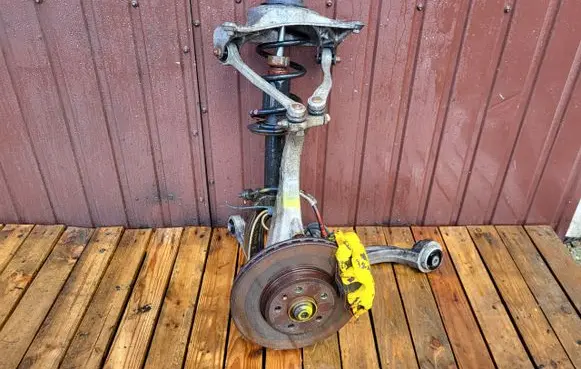 Audi A6 S6 C7 4G Front wheel hub 4G0407241D