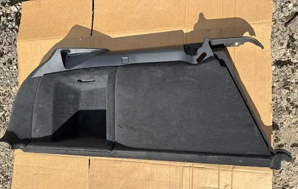 Audi A6 S6 C6 4F Trunk/boot side trim panel 4F9863879G 4F9863879B