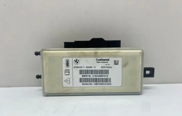 BMW 4 F32 F33 Airbag control unit/module 9343687