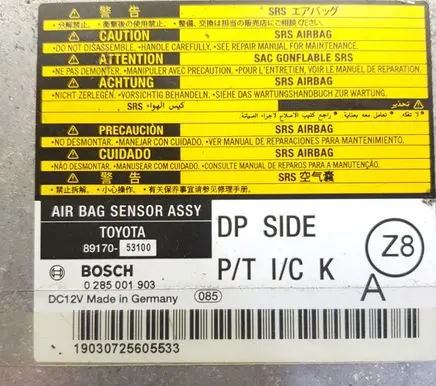 Lexus IS 220D-250-350 Airbag control unit/module 8917053100
