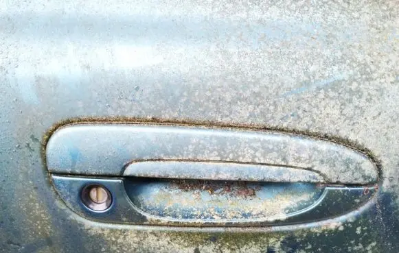 Mazda 626 Front door exterior handle