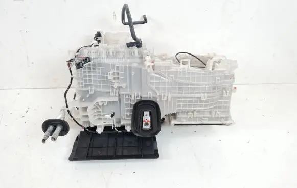 Interior heater climate box assembly