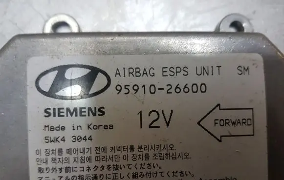 Hyundai Santa Fe Airbag control unit/module 9591026600